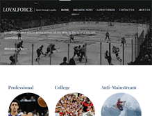 Tablet Screenshot of loyalforce.com